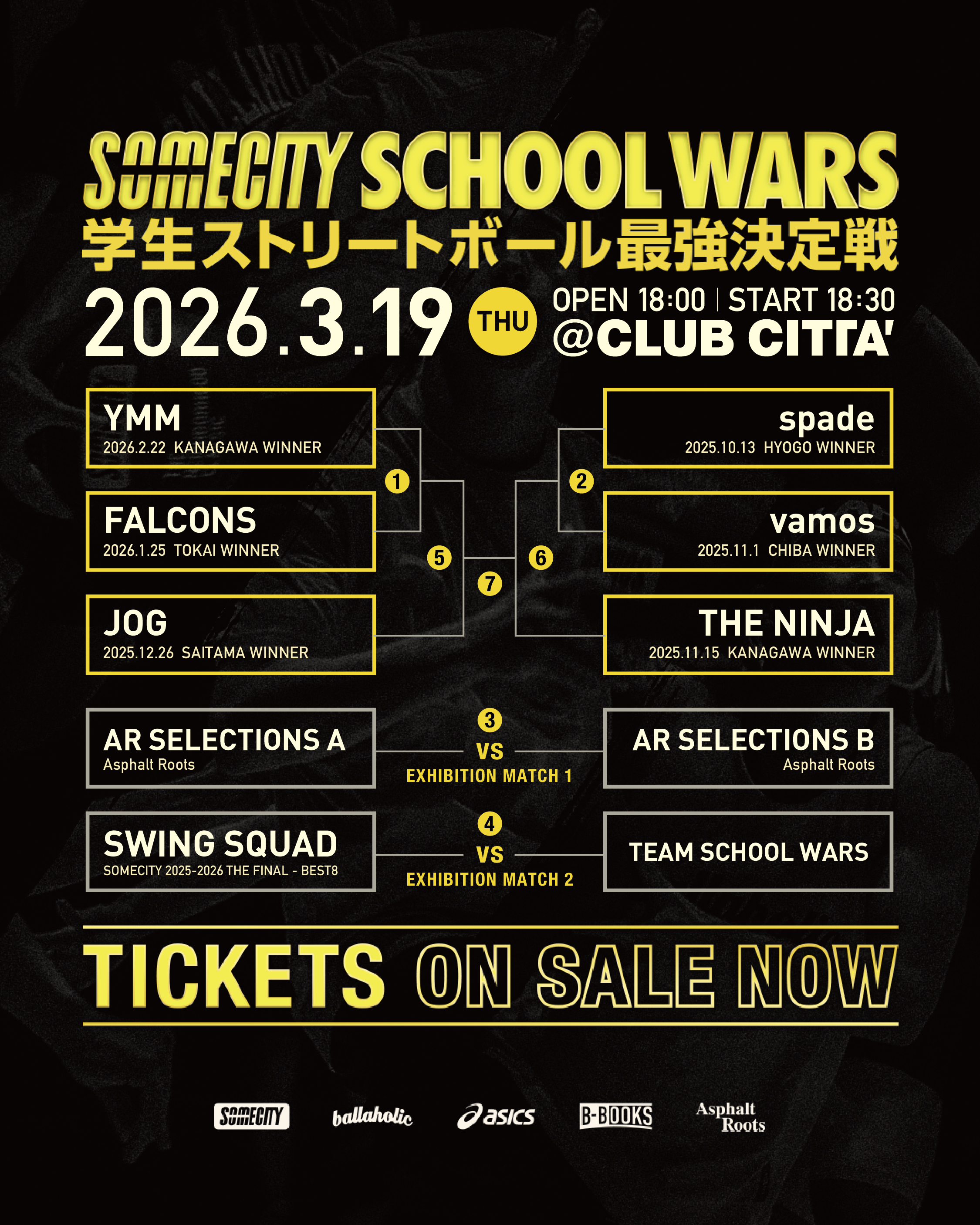 サムシティ　神戸ストークス　高知高校 SOMECITY | Streetball League in JAPAN